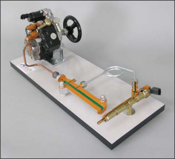 Common Rail Diesel Cutaway