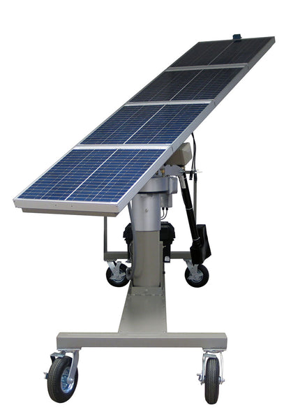 Mobile Solar Array with Solar Tracking Option