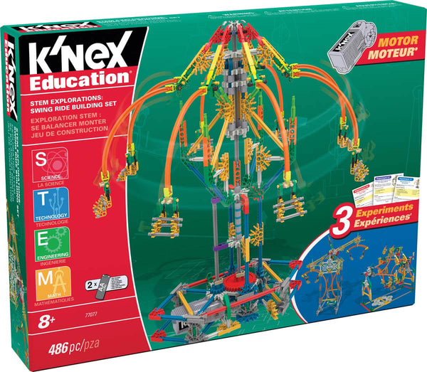 K'NEX Education Stem Explorations - Swing Ride Building Set
