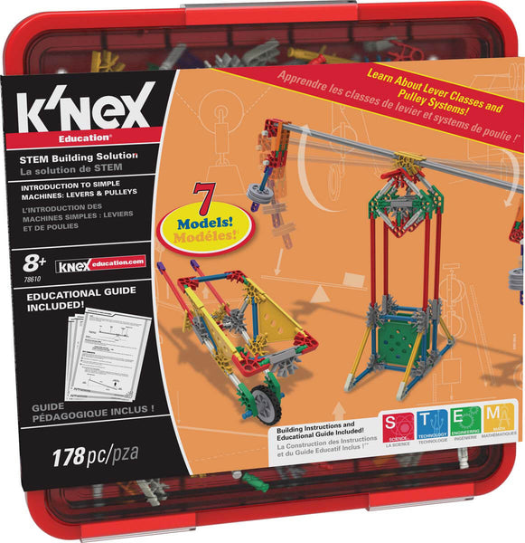 K'NEX Education Intro To Simple Machines Levers And Pulleys Set