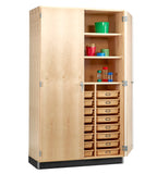 Tote Tray Cabinet