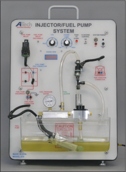 Injector - Fuel Pump System Trainer / Courseware