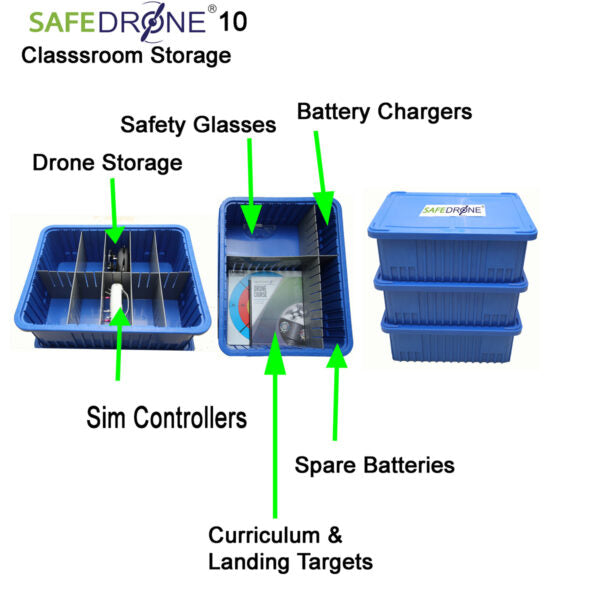 STEMPilot SAFEDrone 10 Classroom Storage System