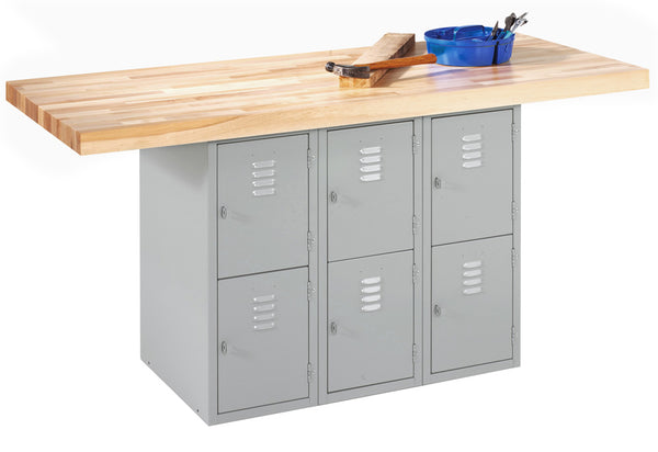 2-Station Workbench without Vises