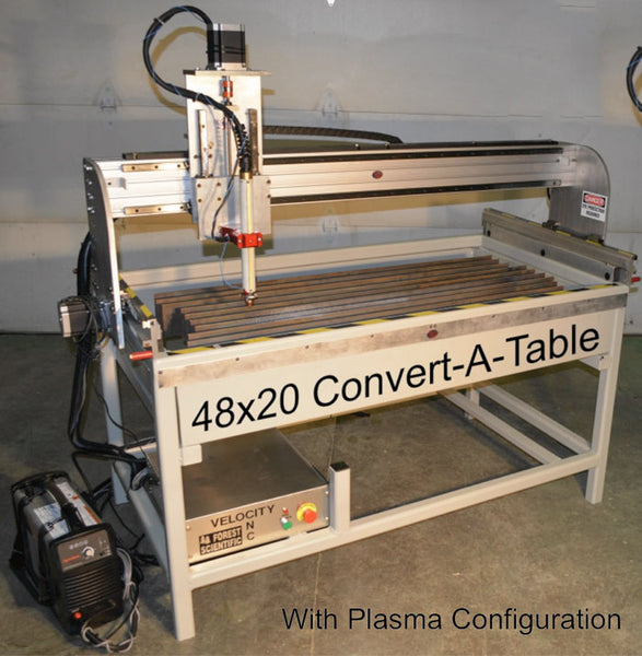 CONVERT-A-TABLE CNC PLASMA  CUTTER 48"X96"