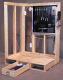 Electrician with 3' x 4' Stand-Up Workstation